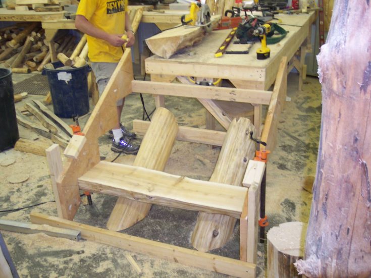 Dressy Log Furniture Hayward Wisconsin